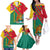 Grenada Family Matching Off Shoulder Long Sleeve Dress and Hawaiian Shirt Gwenad Bougainvillea Special Version - Wonder Print Shop