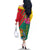 Grenada Family Matching Off Shoulder Long Sleeve Dress and Hawaiian Shirt Gwenad Bougainvillea Special Version - Wonder Print Shop