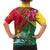 Grenada Family Matching Off Shoulder Maxi Dress and Hawaiian Shirt Gwenad Bougainvillea Special Version - Wonder Print Shop