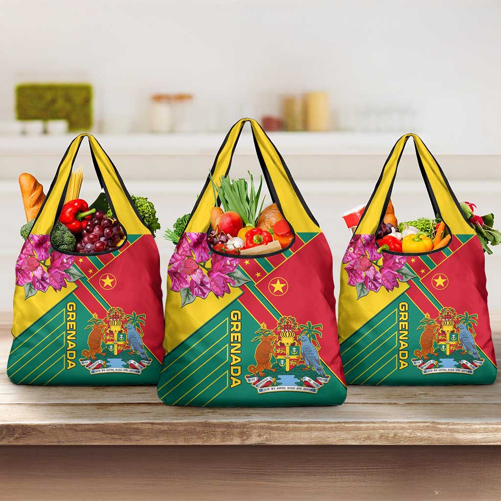 Grenada Grocery Bag Gwenad Bougainvillea Special Version
