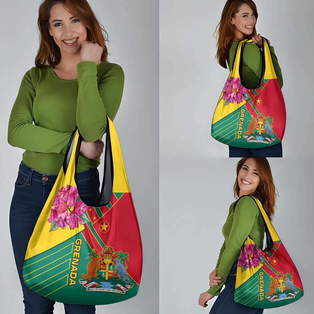 Grenada Grocery Bag Gwenad Bougainvillea Special Version