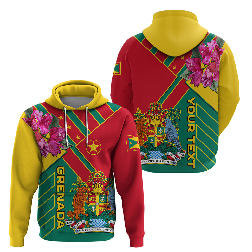 Grenada Hoodie Gwenad Bougainvillea Special Version - Wonder Print Shop