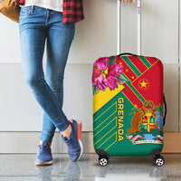 Grenada Luggage Cover Gwenad Bougainvillea Special Version - Wonder Print Shop