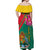 Grenada Off Shoulder Maxi Dress Gwenad Bougainvillea Special Version - Wonder Print Shop
