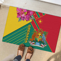 Grenada Rubber Doormat Gwenad Bougainvillea Special Version - Wonder Print Shop