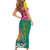 Grenada Short Sleeve Bodycon Dress Gwenad Bougainvillea Special Version - Wonder Print Shop
