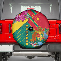 Grenada Spare Tire Cover Gwenad Bougainvillea Special Version - Wonder Print Shop