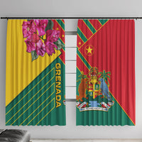 Grenada Window Curtain Gwenad Bougainvillea Special Version - Wonder Print Shop
