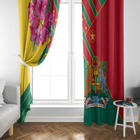 Grenada Window Curtain Gwenad Bougainvillea Special Version - Wonder Print Shop