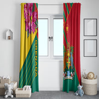Grenada Window Curtain Gwenad Bougainvillea Special Version - Wonder Print Shop