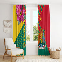 Grenada Window Curtain Gwenad Bougainvillea Special Version - Wonder Print Shop