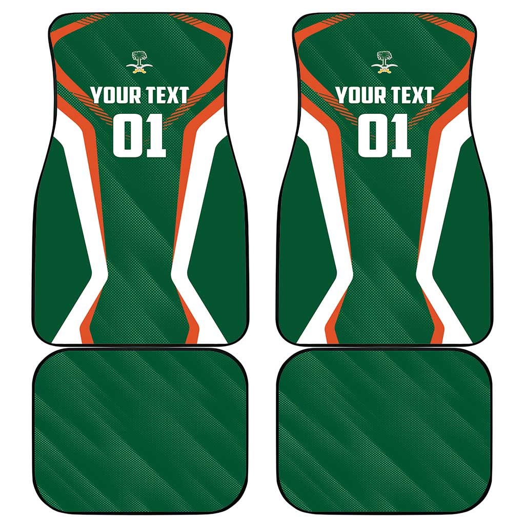 Saudi Arabia Cricket Car Mats TeamSaudi Go Champions - Wonder Print Shop