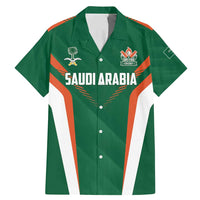 Custom Saudi Arabia Cricket Family Matching Mermaid Dress and Hawaiian Shirt TeamSaudi Go Champions - Wonder Print Shop