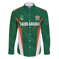 Custom Saudi Arabia Cricket Family Matching Summer Maxi Dress and Hawaiian Shirt TeamSaudi Go Champions - Wonder Print Shop
