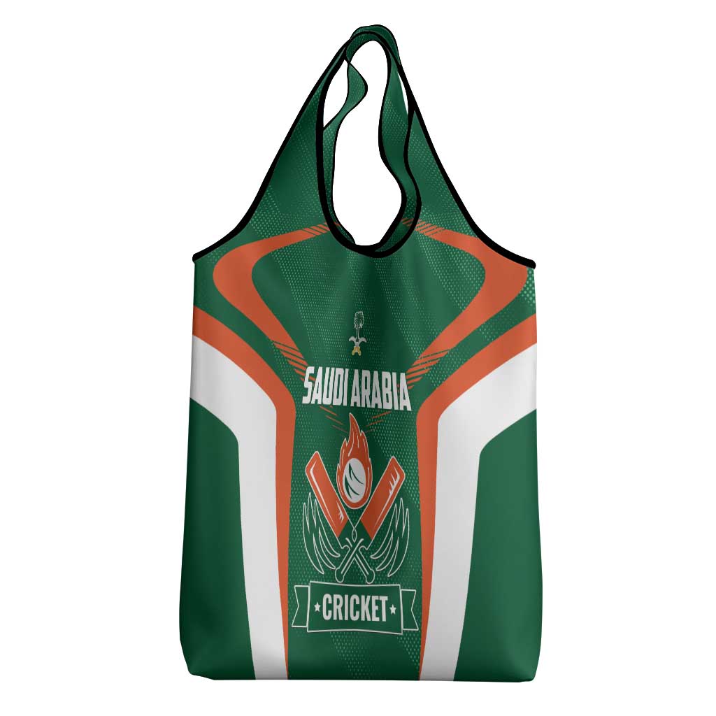 Saudi Arabia Cricket Grocery Bag TeamSaudi Go Champions