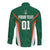 Custom Saudi Arabia Cricket Long Sleeve Button Shirt TeamSaudi Go Champions - Wonder Print Shop
