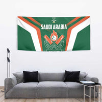 Saudi Arabia Cricket Tapestry TeamSaudi Go Champions - Wonder Print Shop