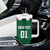 Custom Saudi Arabia Cricket Tumbler With Handle TeamSaudi Go Champions - Wonder Print Shop