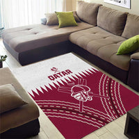 Qatar Cricket Area Rug Come On Boys - Wonder Print Shop