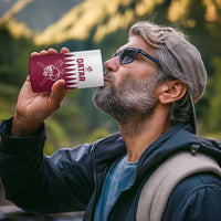 Custom Qatar Cricket 4 in 1 Can Cooler Tumbler Come On Boys - Wonder Print Shop