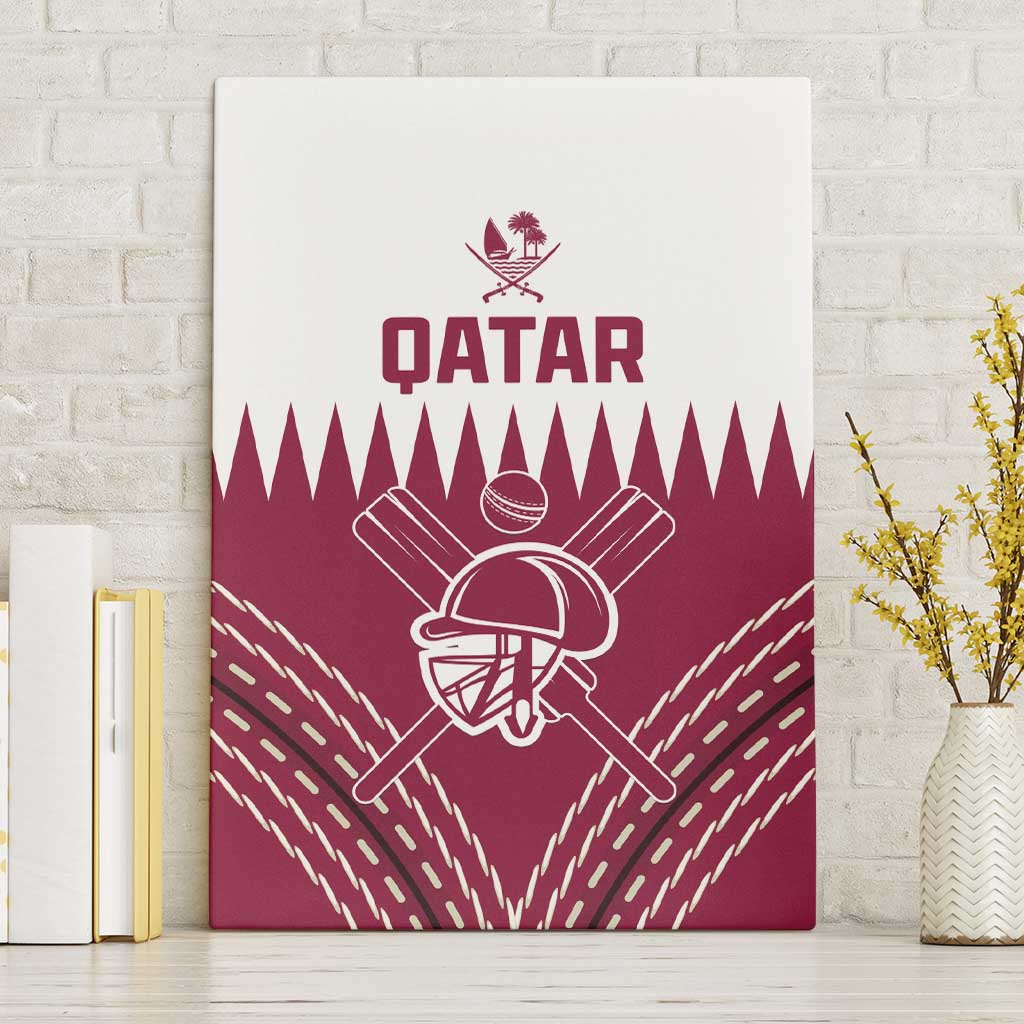 Qatar Cricket Canvas Wall Art Come On Boys - Wonder Print Shop