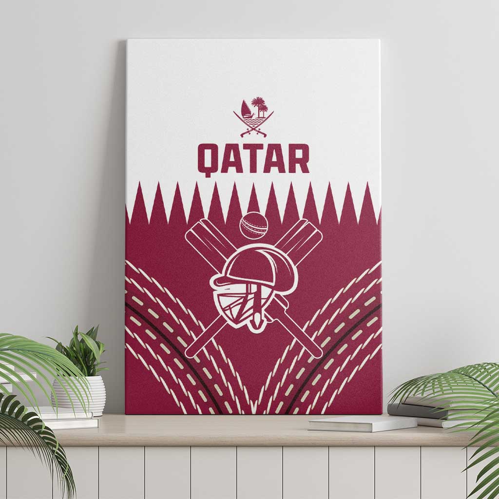 Qatar Cricket Canvas Wall Art Come On Boys - Wonder Print Shop