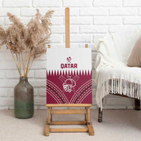Qatar Cricket Canvas Wall Art Come On Boys - Wonder Print Shop