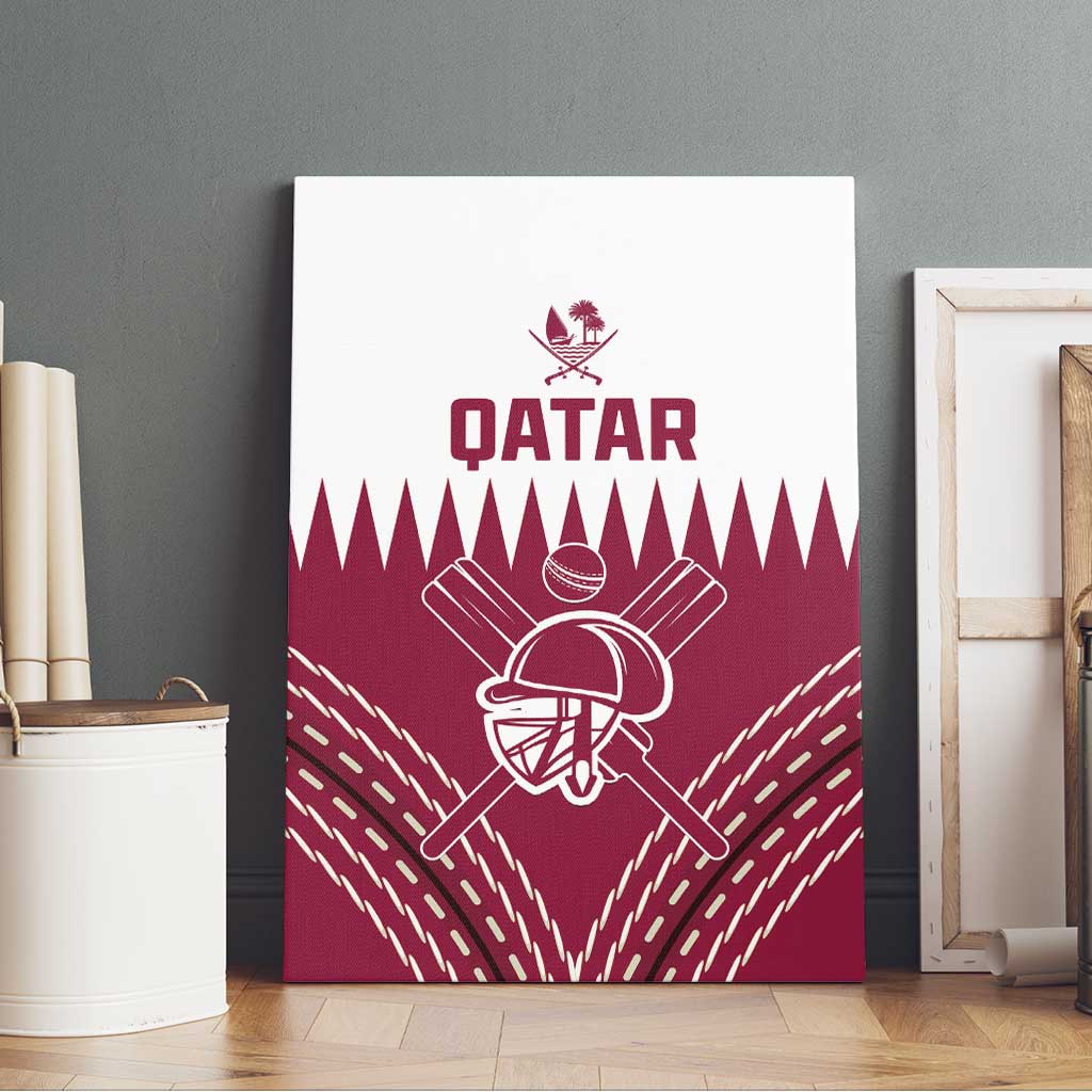 Qatar Cricket Canvas Wall Art Come On Boys - Wonder Print Shop