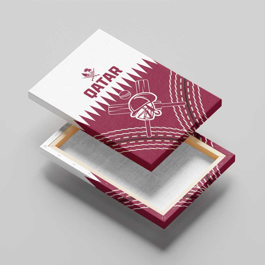 Qatar Cricket Canvas Wall Art Come On Boys - Wonder Print Shop