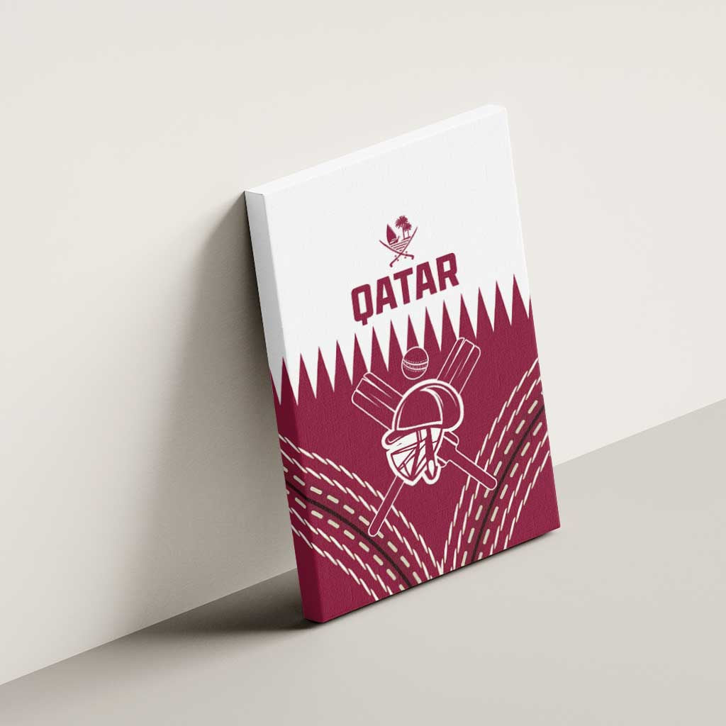 Qatar Cricket Canvas Wall Art Come On Boys - Wonder Print Shop