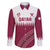 Custom Qatar Cricket Family Matching Mermaid Dress and Hawaiian Shirt Come On Boys - Wonder Print Shop