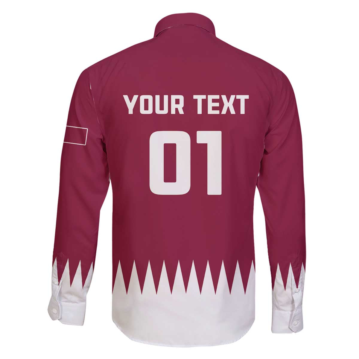 Custom Qatar Cricket Family Matching Off The Shoulder Long Sleeve Dress and Hawaiian Shirt Come On Boys - Wonder Print Shop