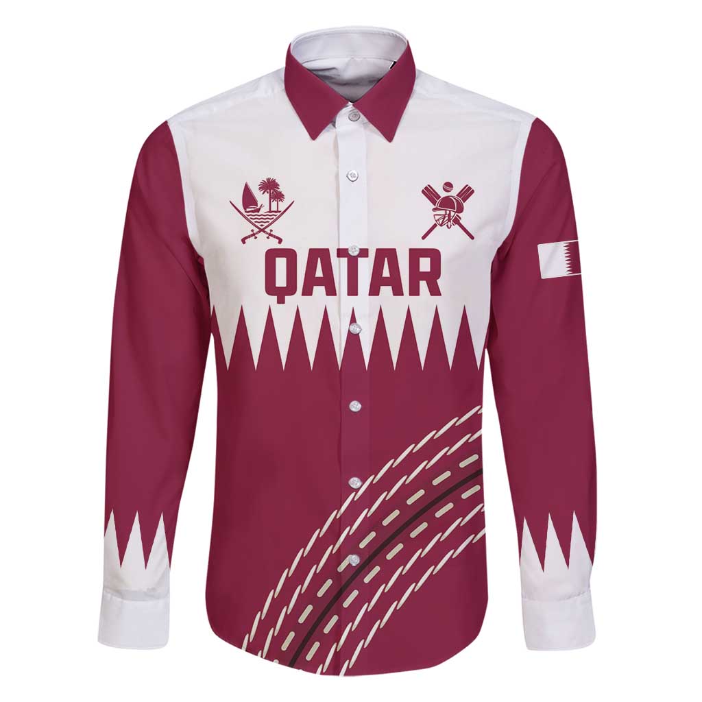 Custom Qatar Cricket Family Matching Off Shoulder Short Dress and Hawaiian Shirt Come On Boys - Wonder Print Shop