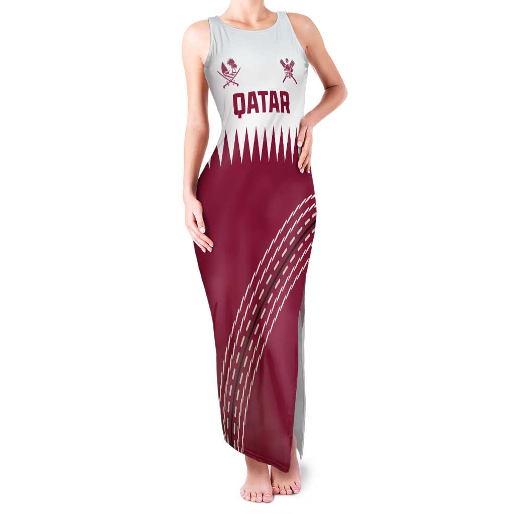Custom Qatar Cricket Family Matching Tank Maxi Dress and Hawaiian Shirt Come On Boys - Wonder Print Shop