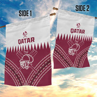 Qatar Cricket Garden Flag Come On Boys - Wonder Print Shop