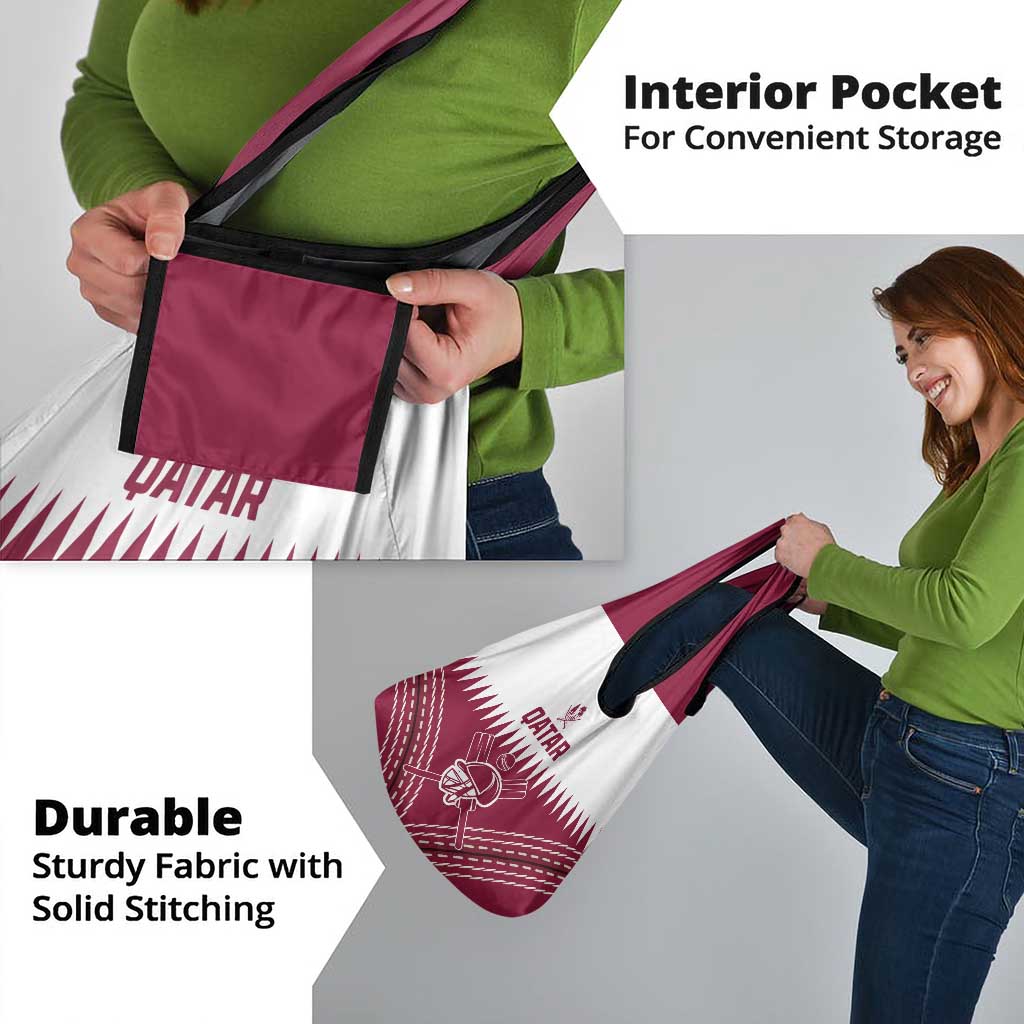 Qatar Cricket Grocery Bag Come On Boys