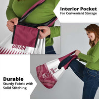 Qatar Cricket Grocery Bag Come On Boys