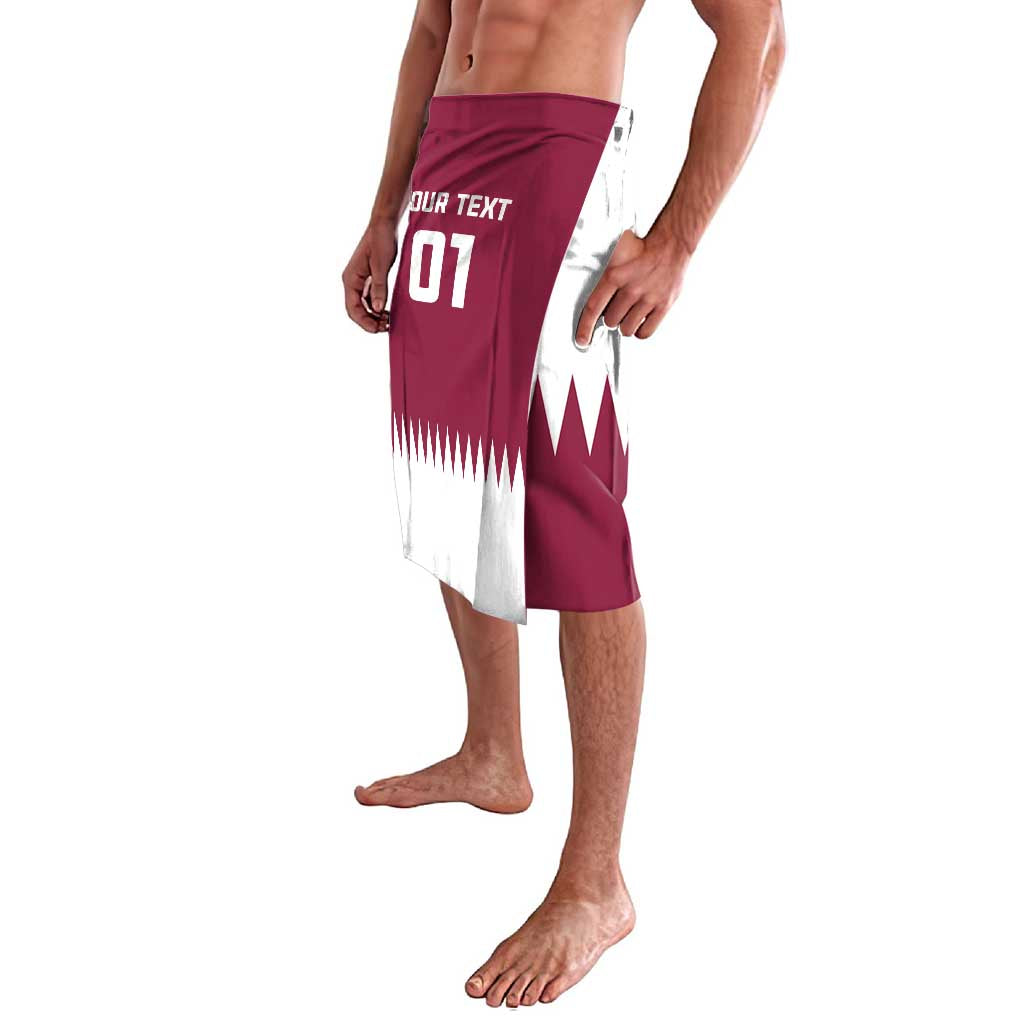 Custom Qatar Cricket Lavalava Come On Boys - Wonder Print Shop