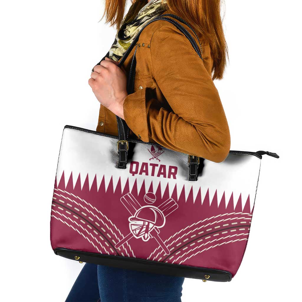 Qatar Cricket Leather Tote Bag Come On Boys - Wonder Print Shop