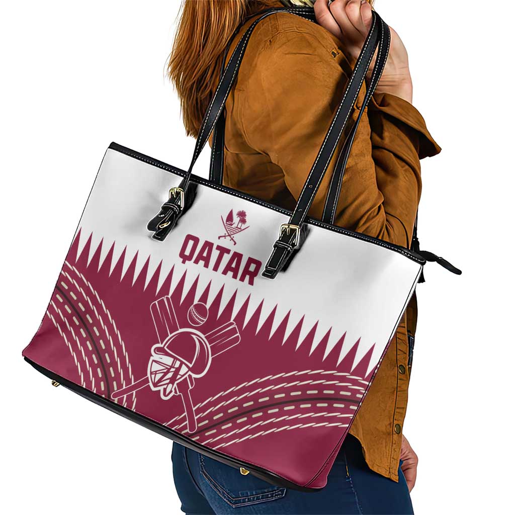 Qatar Cricket Leather Tote Bag Come On Boys - Wonder Print Shop
