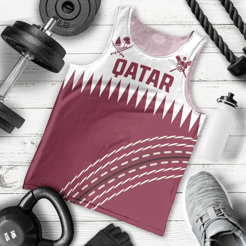 Custom Qatar Cricket Men Tank Top Come On Boys - Wonder Print Shop