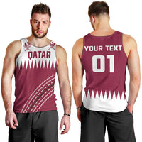 Custom Qatar Cricket Men Tank Top Come On Boys - Wonder Print Shop