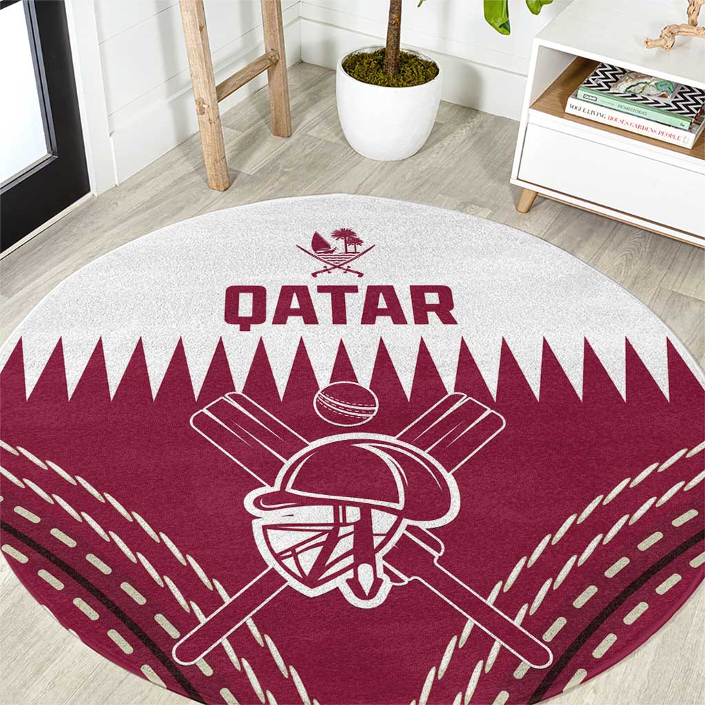 Qatar Cricket Round Carpet Come On Boys LT01