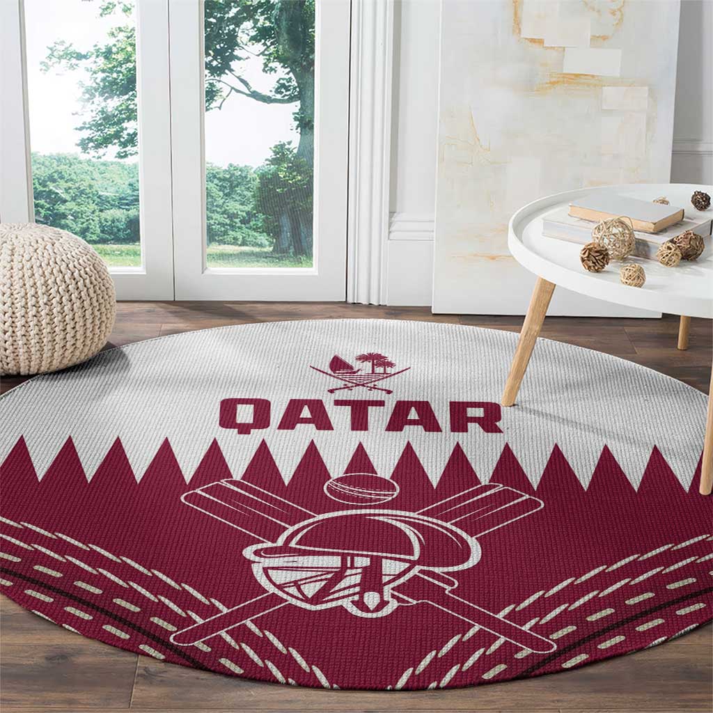 Qatar Cricket Round Carpet Come On Boys LT01