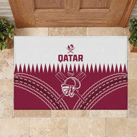 Qatar Cricket Rubber Doormat Come On Boys - Wonder Print Shop