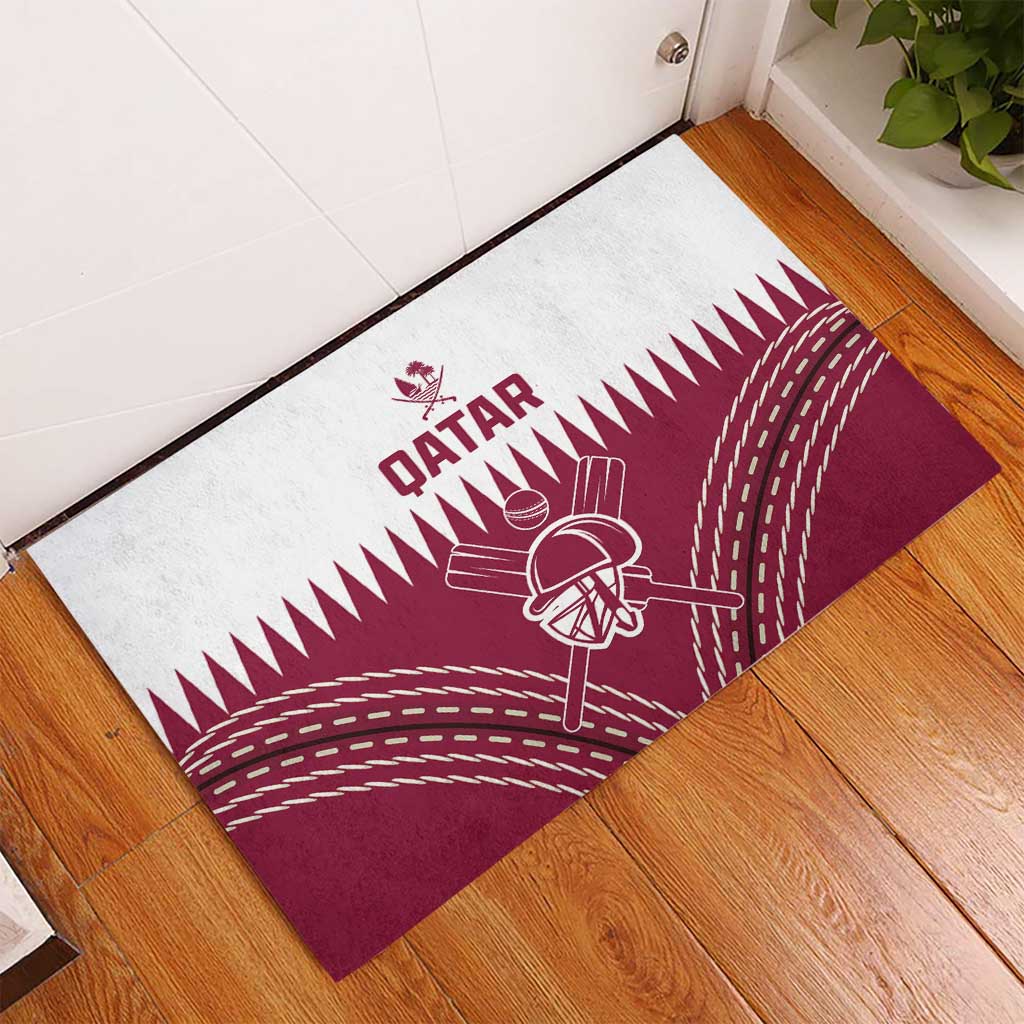 Qatar Cricket Rubber Doormat Come On Boys - Wonder Print Shop