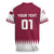 Custom Qatar Cricket Rugby Jersey Come On Boys - Wonder Print Shop