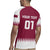 Custom Qatar Cricket Rugby Jersey Come On Boys - Wonder Print Shop