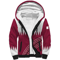 Custom Qatar Cricket Sherpa Hoodie Come On Boys - Wonder Print Shop