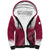 Custom Qatar Cricket Sherpa Hoodie Come On Boys - Wonder Print Shop